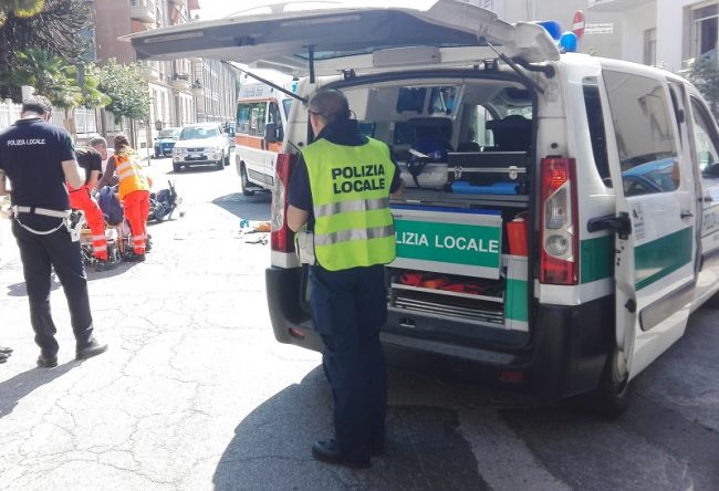 Auto contro moto
