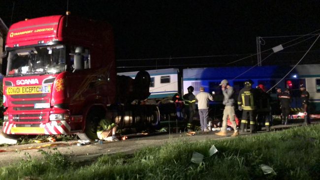 Incidente ferroviario Caluso: due morti