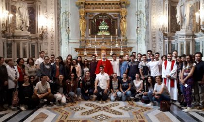 Messa degli esami in duomo con l'arcivescovo