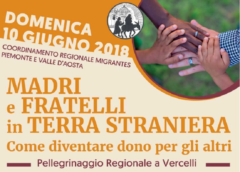 Migrantes a Vercelli il pellegrinaggio regionale