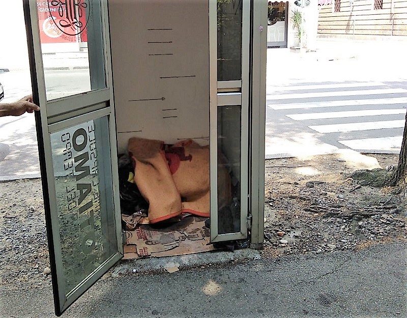 Cabina letto: qui dorme una persona