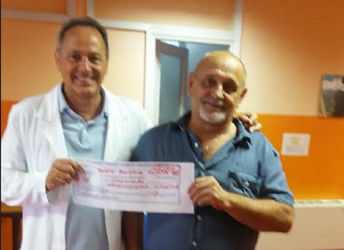 Neuropsichiatria Infantile: Olimpia 90 dona 5.000 euro