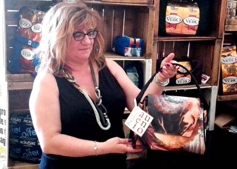 Borse firmate Gaudenzio: riciclo e stile