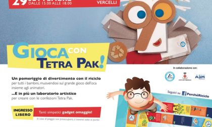 Festa del riciclo: eventi per bimbi in piazza Cavour