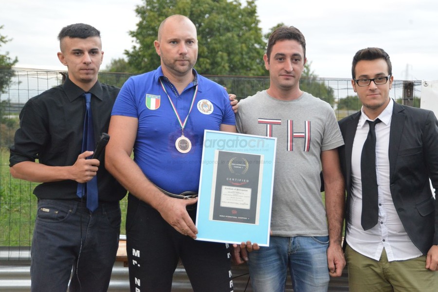 Raccoglie 1.000 lumache in un’ora: Maurizio Paschetta mondiale