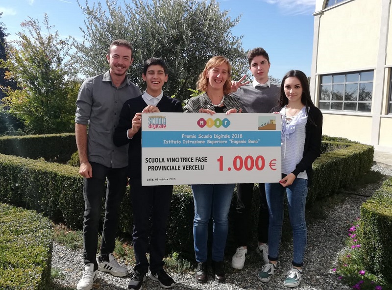 Scuola Digitale: premiati i ragazzi del Cavour