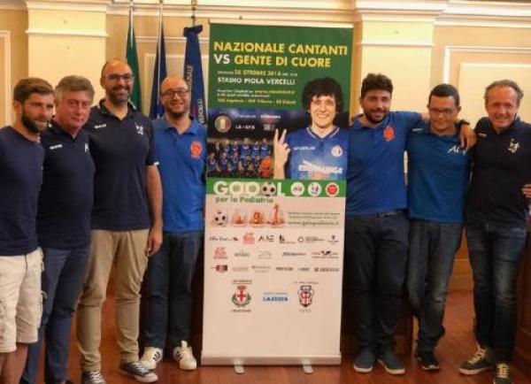 Gol per pediatria appuntamento con i campioni Ganz e Mirabelli per il 28