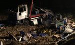 Camion si ribalta lungo la strada che porta a Cigliano UN MORTO