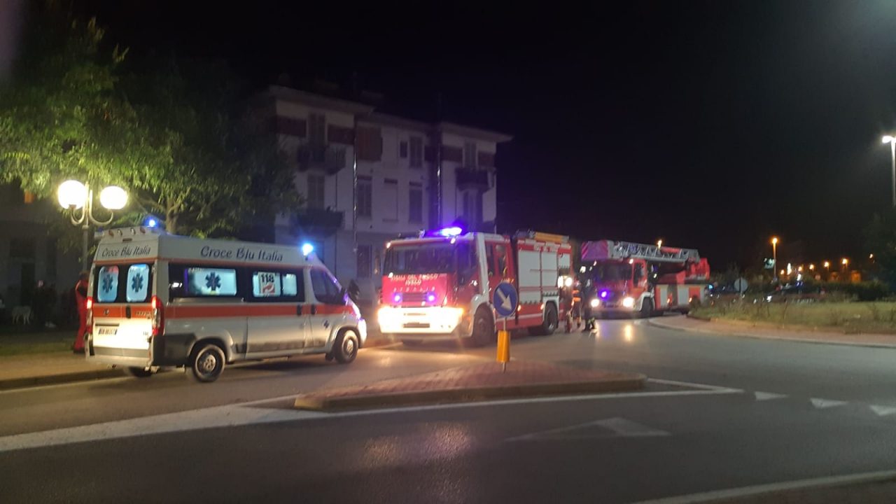 Incendio case popolari di piazza Galilei – IL VIDEO