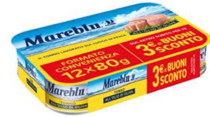 Tonno Mareblu ritira lotti di scatolette