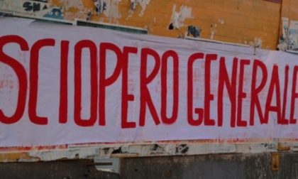 Sciopero generale giovedì 15 dicembre, manifestazione a Vercelli