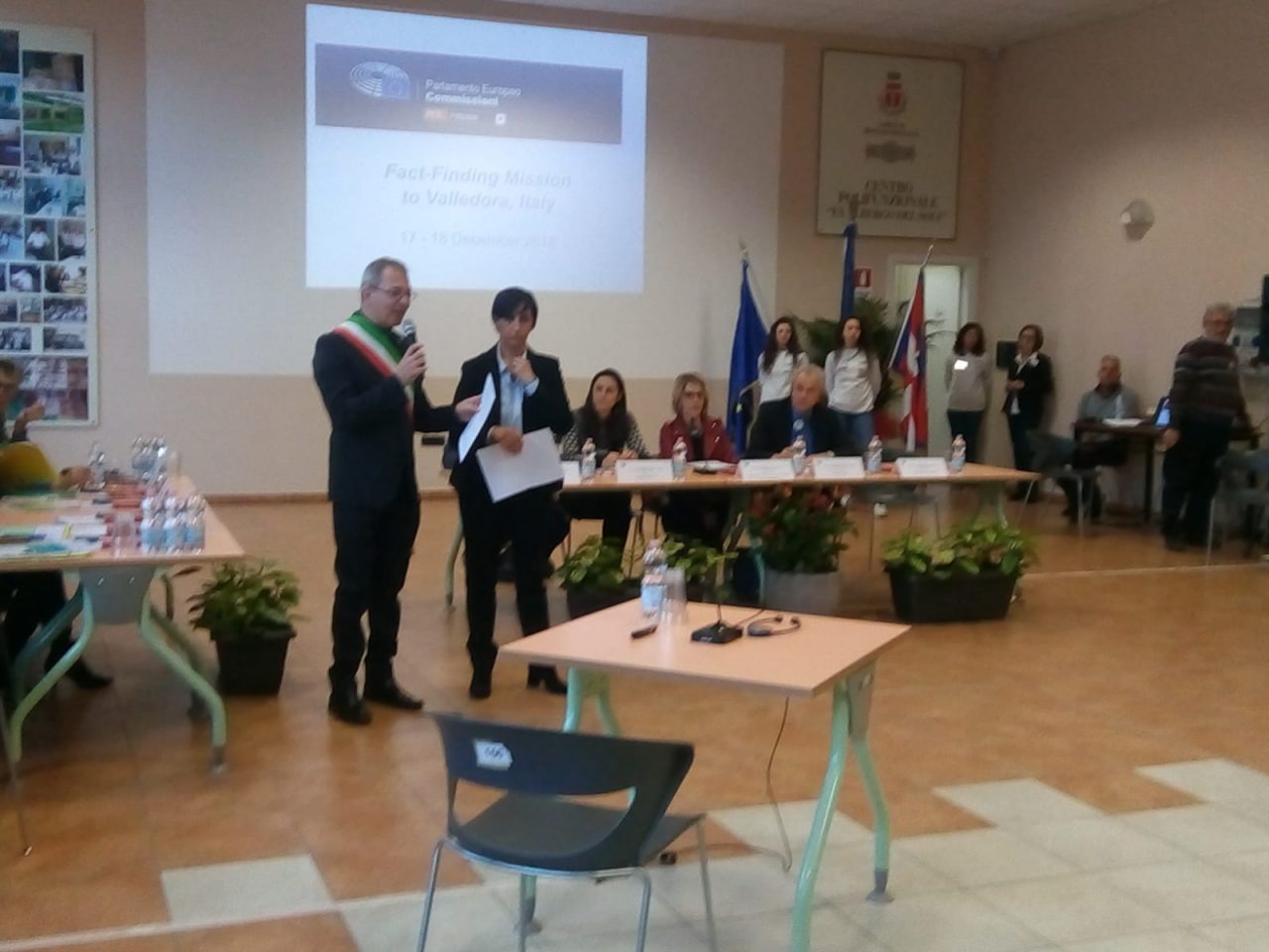 Ispezione UE Valledora: primo incontro a Tronzano