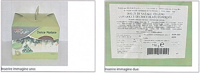 Dolce natalizio vegano ritirato dal mercato