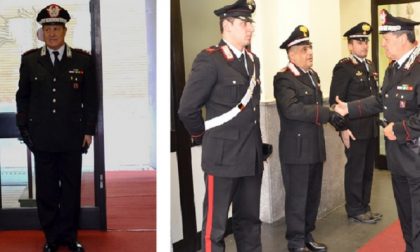 Carabinieri Vercelli: visita del generale Mossa