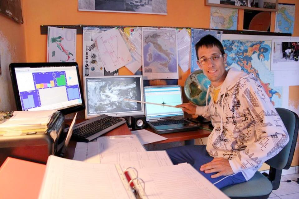 Simone Ippolito: meteo e terremoti la sua passione