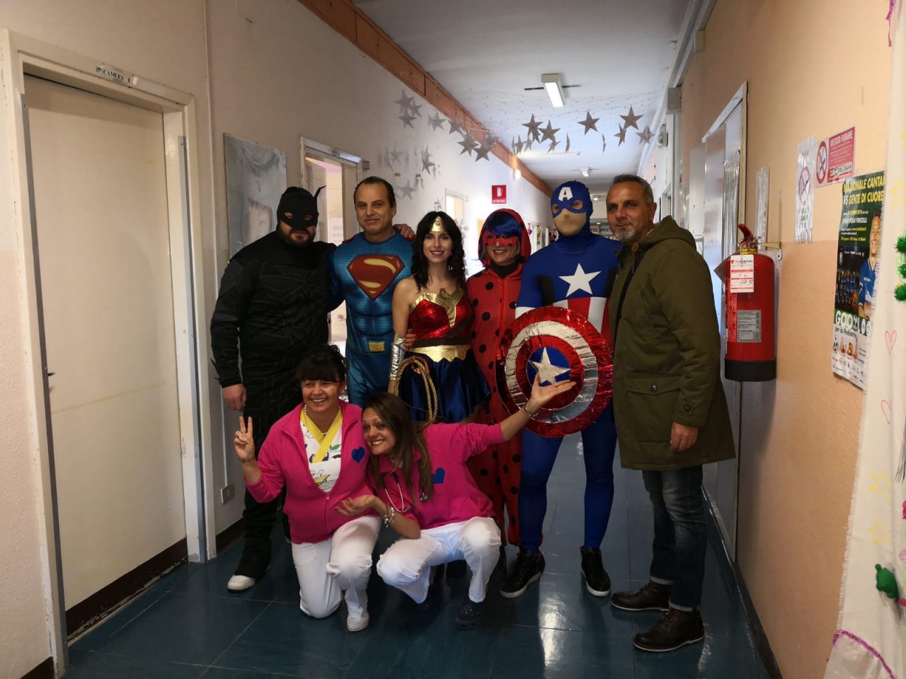 Super eroi in Pediatria grazie al Sappe
