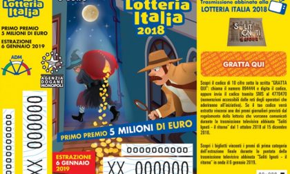 Lotteria Italia: 20.000 i biglietti venduti in provincia nel 2018
