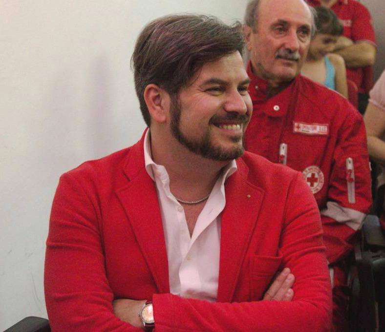 Andrea Raineri: il saluto della Croce Rossa