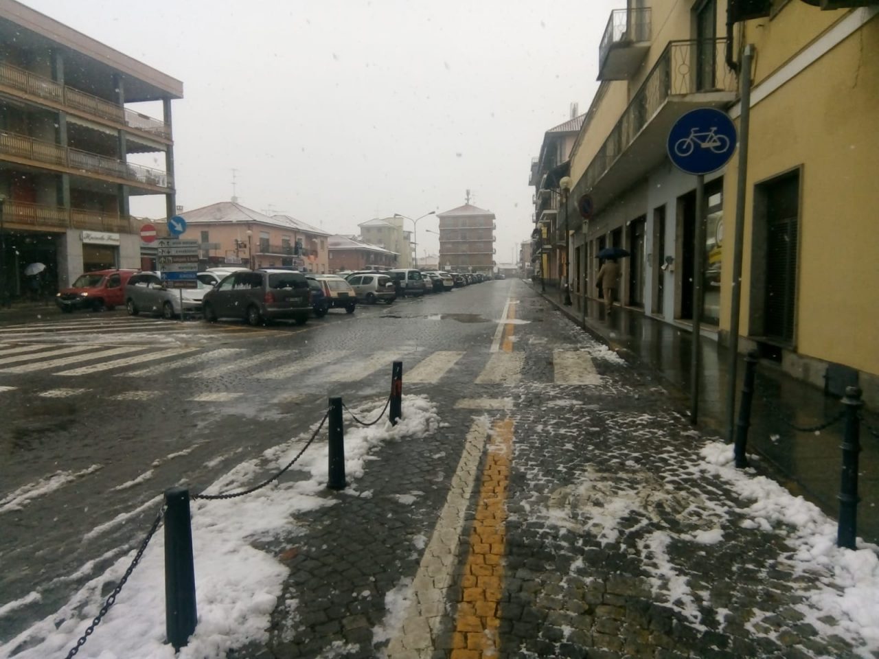 Neve a Santhià: ha funzionato la prevenzione
