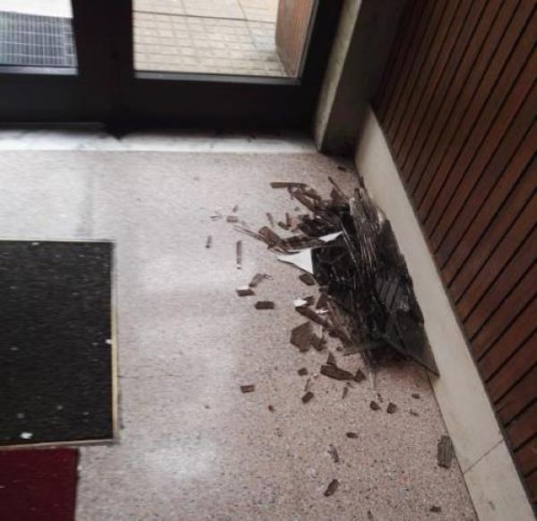 Vandali in azione nel centro storico