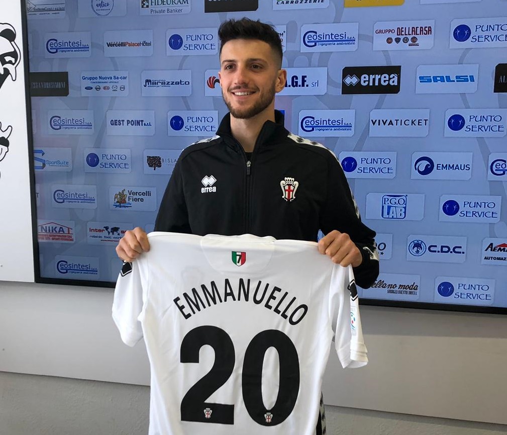 Il ritorno di Emmanuello alla Pro Vercelli
