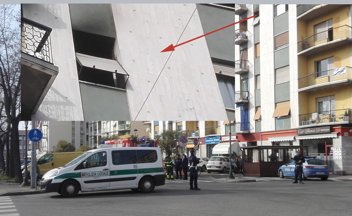 Incendio corso Abbiate: la Polizia salva una donna