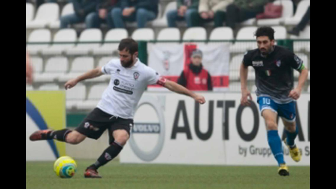 Pro Vercelli: sfumata la quinta vittoria consecutiva
