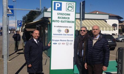 "Pole Station" a Caresanablot primo punto servizio ricarica