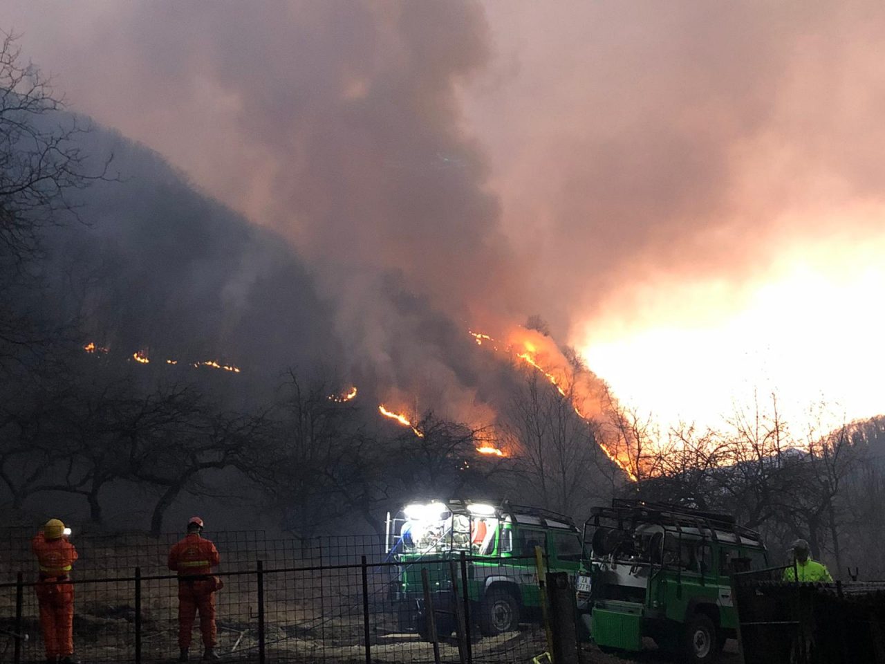 Incendio in Valsesia: partite le evacuazioni