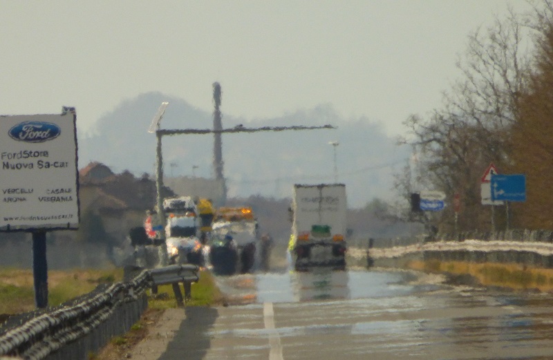 Schianto tra Cascine Strà e Strella: feriti, uno portato al Cto