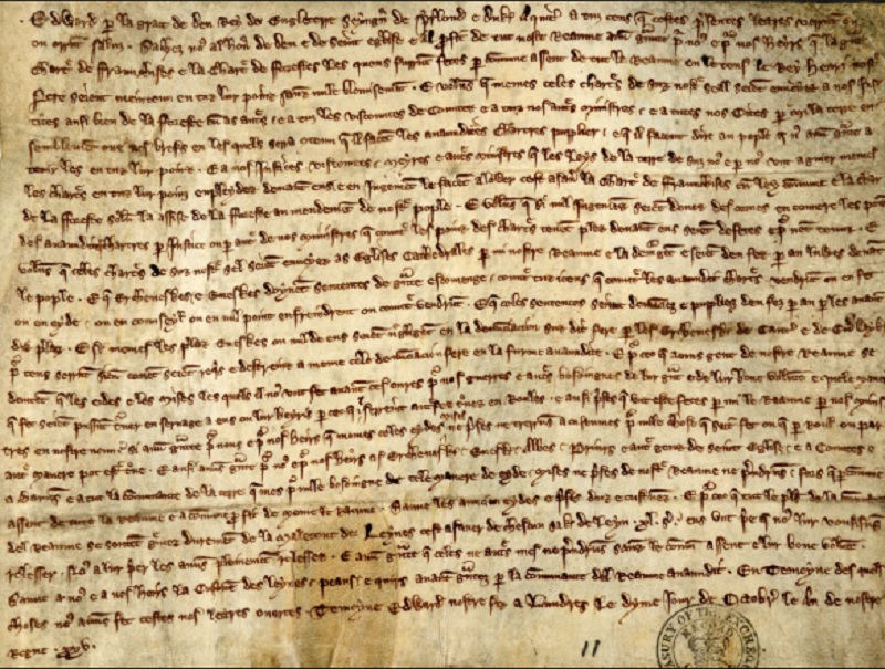 Magna Charta e il suo valore costituzionale: la conferenza