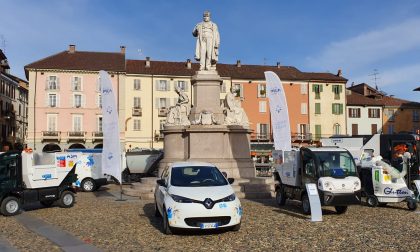 Mezzi elettrici Asm per la pulizia della città