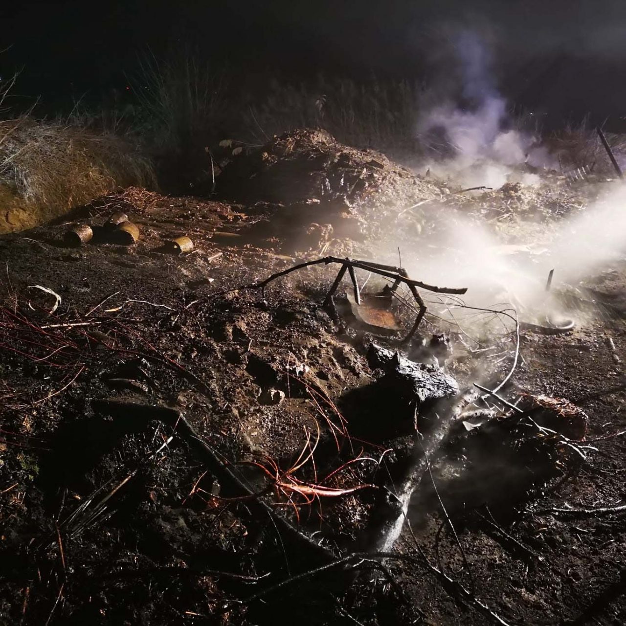 Incendio a Stroppiana: nessun danno a cose o persone