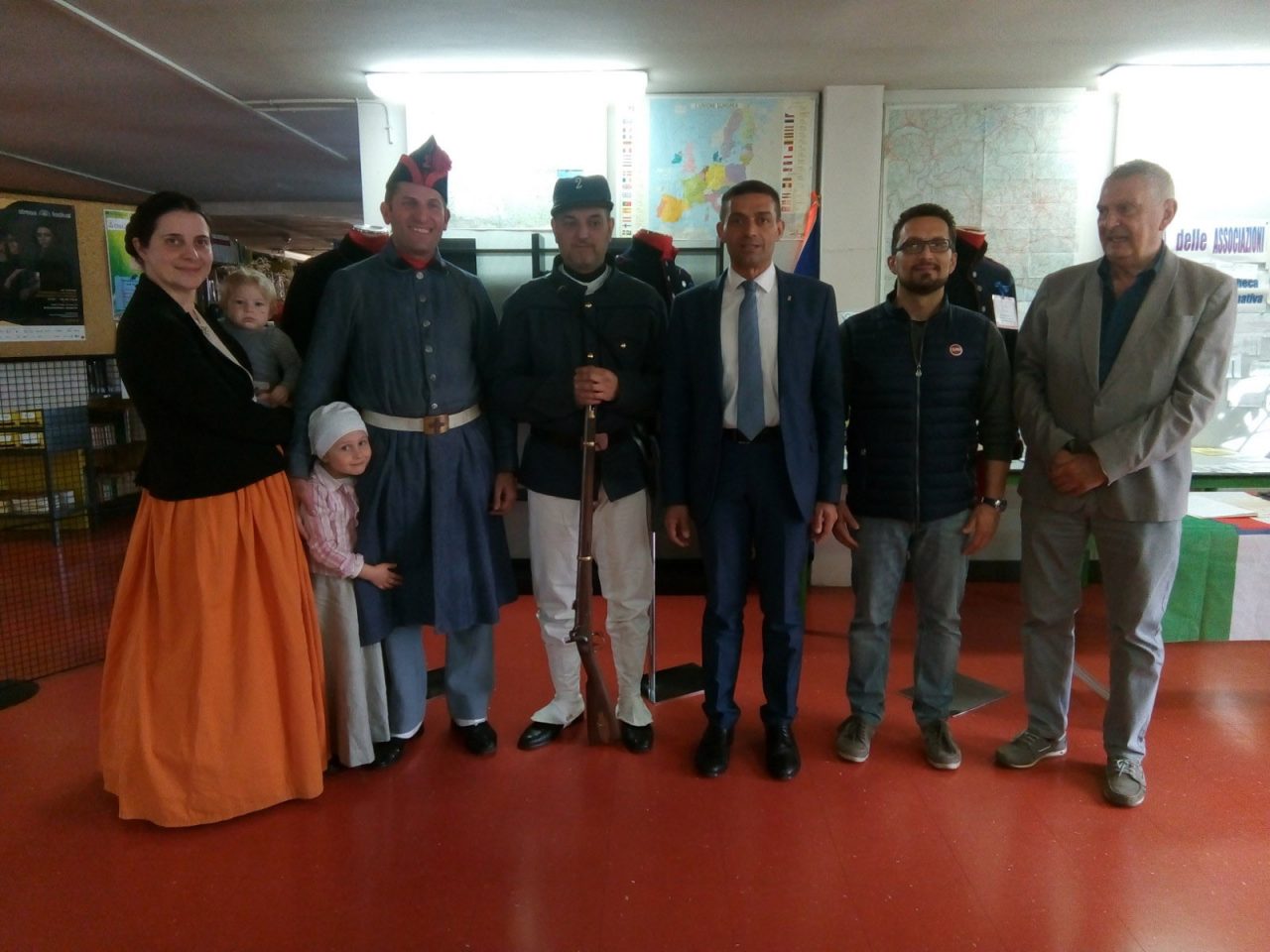 Inaugurata la mostra itinerante dell’Associazione Quatr’Arme