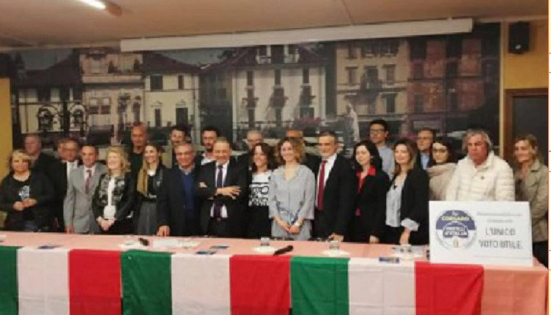 Comunali Vercelli 2019: la lista Fratelli d’Italia