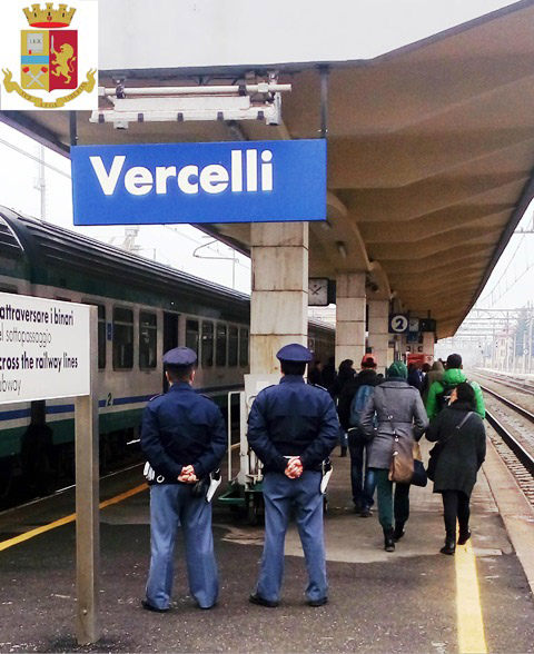 Polfer: fermato tra Santhià e Chivasso, arrestato