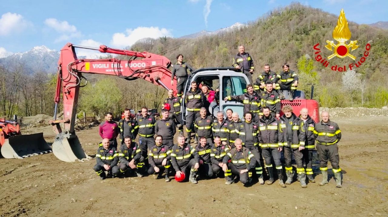 Professione angeli dei disastri: un corso Vigli del Fuoco in Valsesia