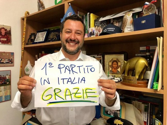 Lega di Salvini al primo posto alle Europee in provincia di Vercelli