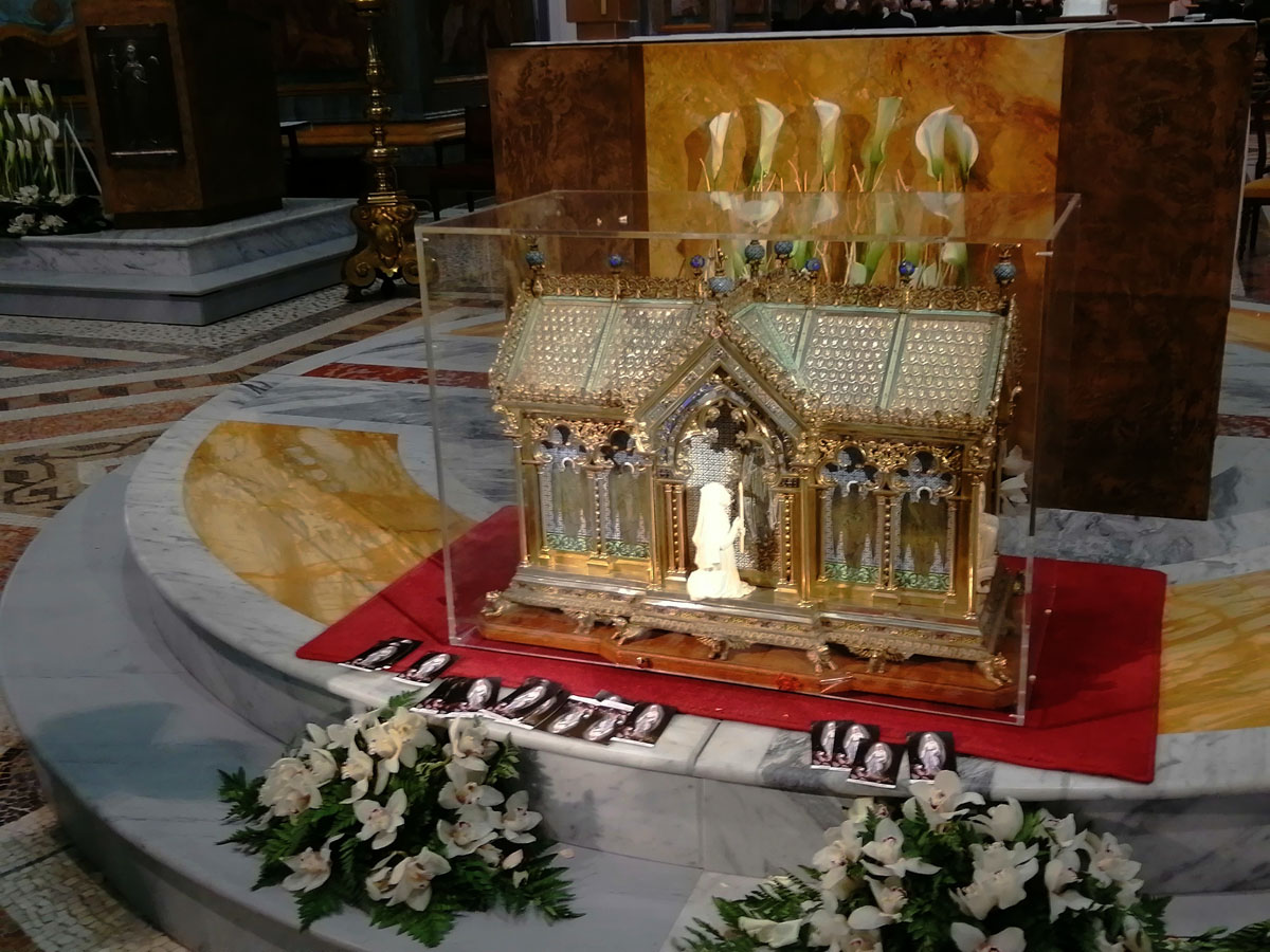 Reliquie di Bernadette a Vercelli: la giornata conclusiva