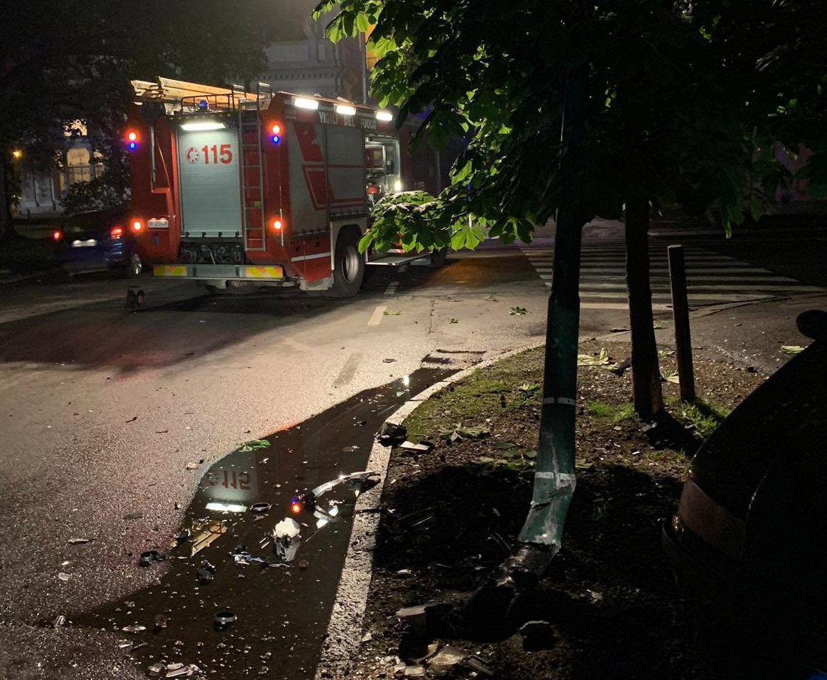 Incidente nella notte in piazza Sant’Eusebio