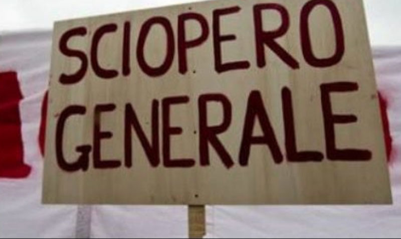Sciopero generale scuola e trasporti venerdì 17 maggio