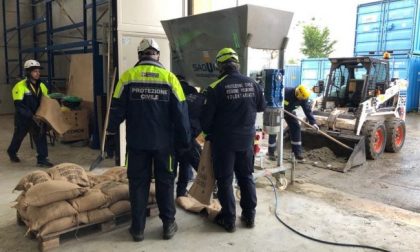 Protezione Civile Piemontese in soccorso del modenese