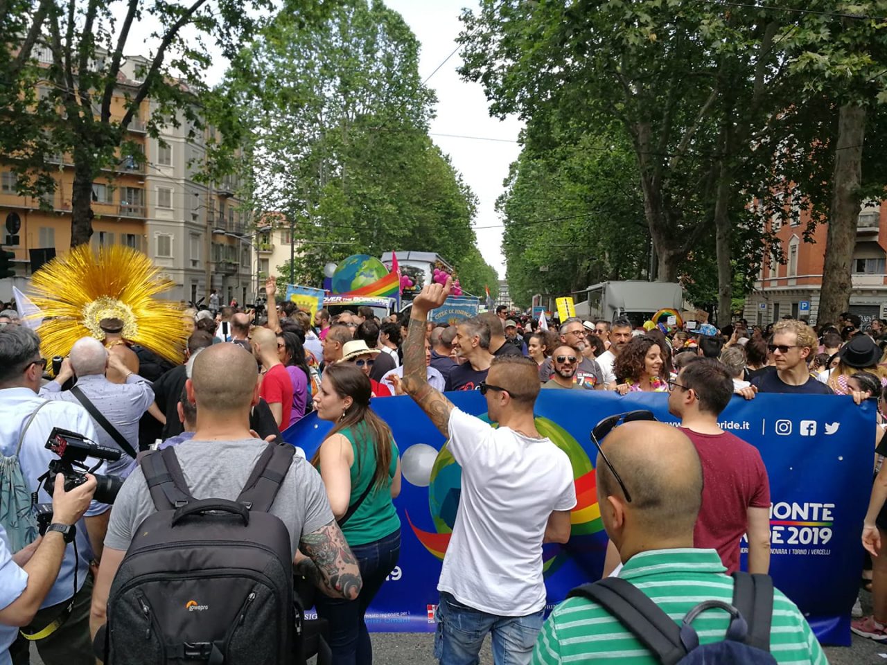 Gay pride in centro a Torino