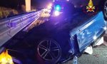 Incidente in autostrada: due auto coinvolte