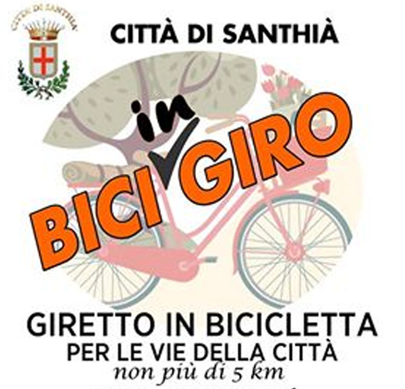 “Bici in giro”: riparte l’iniziativa dell’amministrazione santhiatese