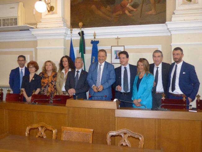 La nuova Giunta Ccomunale di Corsaro