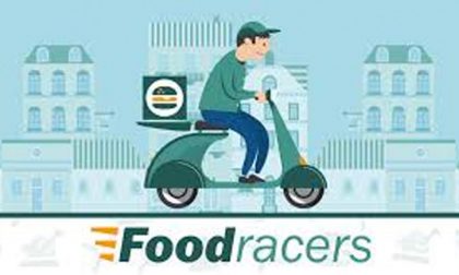 Foodracers a Vercelli: spopola il ristorante a domicilio