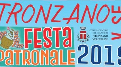 Tronzano Festa Patronale: dal 5 all'8 luglio