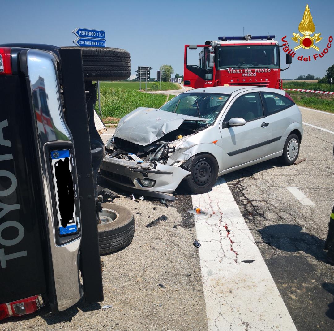 Incidente Stroppiana: le foto