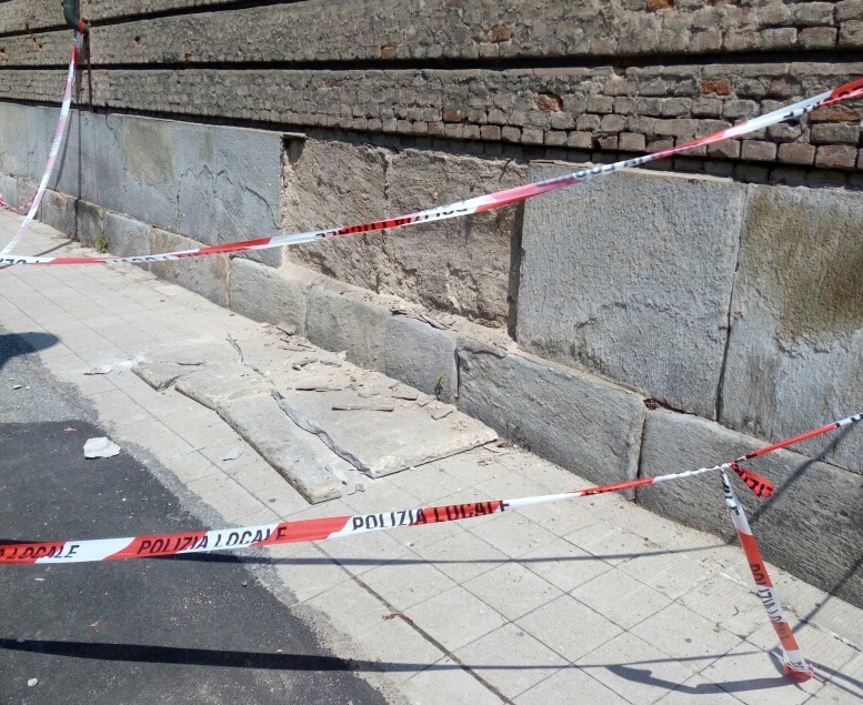 Ex Distretto danneggiato dal maltempo